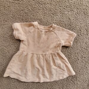 Rylee and Cru Size 6-12 Month beige Seashell Dress